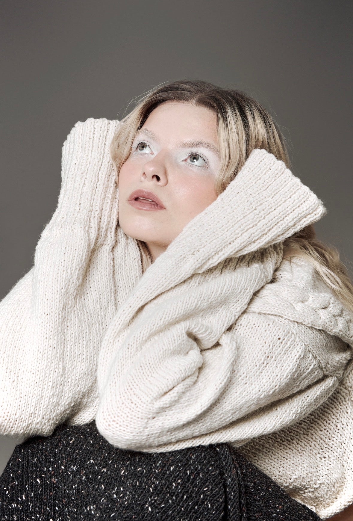 Abstract Aran Jumper